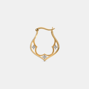 The Diallo Hoop Earrings - thumb 5