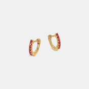 The Napua Multi Pierced Hoop Earrings - thumb 5