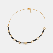 The Sable Black Collar Necklace - thumb 5