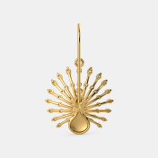The Royal Feather Earrings - thumb 5