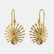 The Royal Feather Earrings - thumb 8