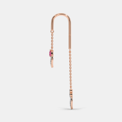 The Affluer Sui Dhaga Earrings - thumb 4