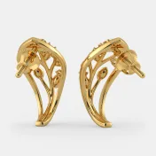 The Wisdom Leaves J Hoop Earrings - thumb 8