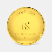 10 gram 24 KT Guru Nanak Ji Gold Coin - thumb 2