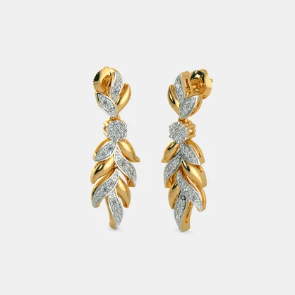 The Syrah Drop Earrings | BlueStone.com