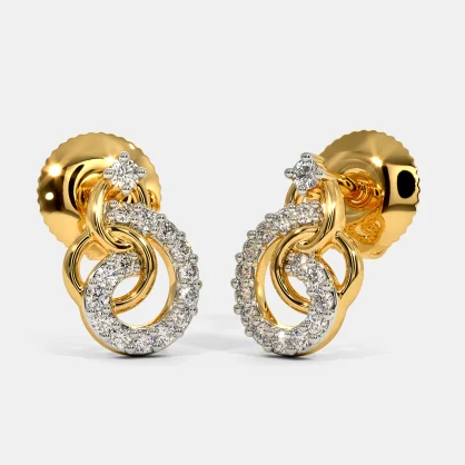 The Skyla Stud Earrings | BlueStone.com