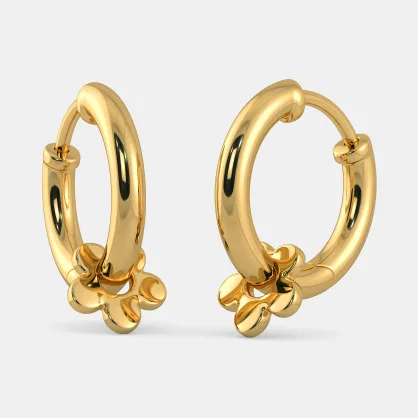 14K Gold 9mm Round Hoop Earrings  JCPenney