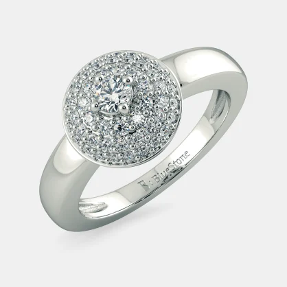 The Studded Radiance Ring | BlueStone.com