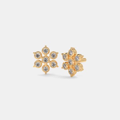 The Gangika Stud Earrings | BlueStone.com