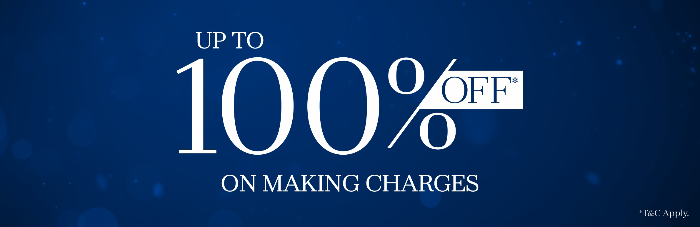 Diamond Making Charge Offer