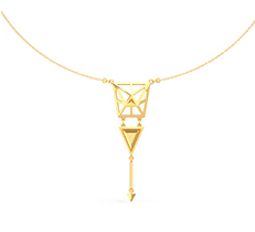 The Careen Axis Necklace